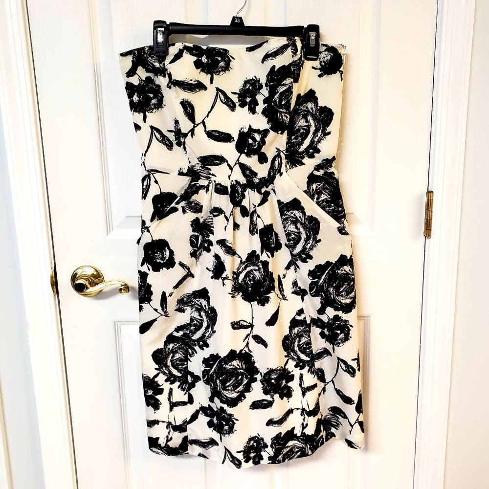 Anne Taylor Loft Strapless Dress